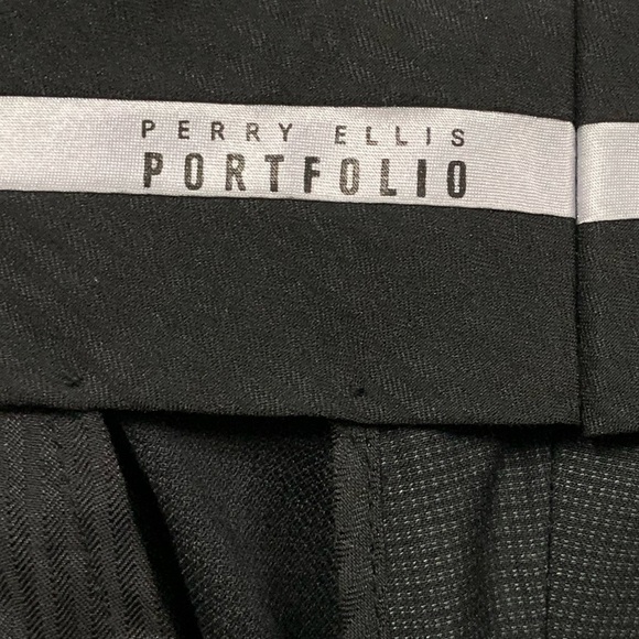 Perry Ellis pleated Dress Pants Size 38 - Picture 3 of 8